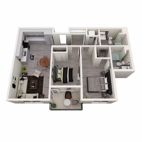 2X2 F 245-209 floor plan
